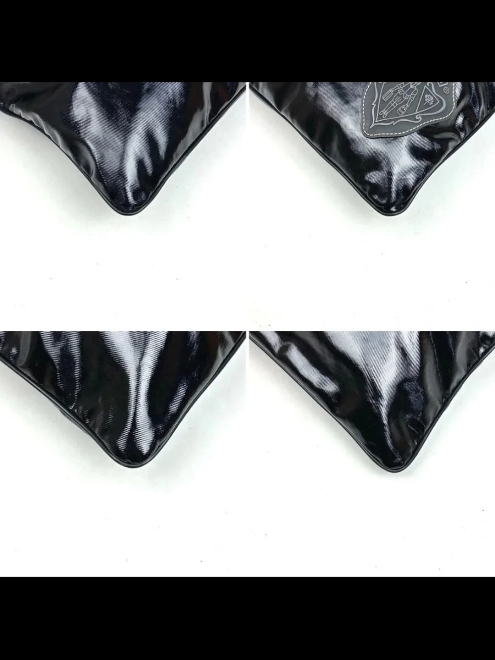 Gucci Black Patent Leather Crossbody Bag
